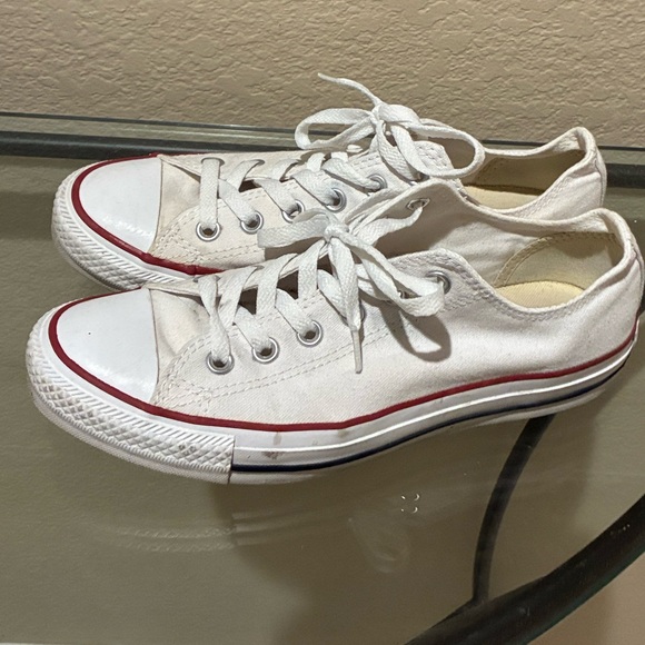 Converse White Sneakers - Picture 6 of 7
